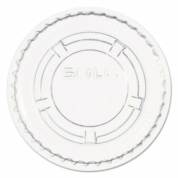 Dart Portion/Soufflé Cup Lids. Fits .5-1oz Cups, Clear, PK2500 PL100N